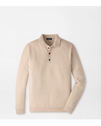 Peter Millar - Artisan Crafted Cashmere Polo Jumper - Lyst