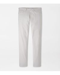 Peter Millar - Signature Sateen Five-Pocket Trouser - Lyst