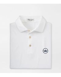 Peter Millar - Crown Seal Solid Performance Jersey Polo - Lyst