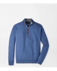 Peter Millar - Artisan Crafted Cashmere Flex Quarter-Zip - Lyst