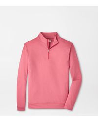 Peter Millar - Perth Mélange Performance Quarter-Zip - Lyst