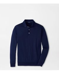 Peter Millar - Mariner Sea Island Cotton Jumper Polo - Lyst