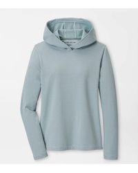 Peter Millar - Sugar Stripe Pine Performance Hoodie - Lyst