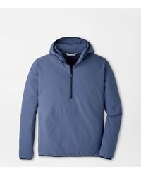 Peter Millar - Ridge Half-Zip Hoodie - Lyst