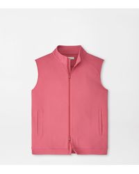 Peter Millar - Cradle Piqué Performance Full-Zip Gilet - Lyst