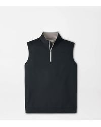Peter Millar - Galway Stretch Loop Terry Quarter-Zip Gilet - Lyst