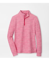 Peter Millar - Bunker Stripes Perth Performance Quarter-Zip - Lyst
