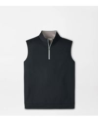 Peter Millar - Galway Stretch Loop Terry Quarter-Zip Gilet - Lyst