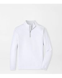 Peter Millar - Perth Basketweave Performance Quarter-Zip - Lyst