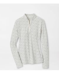 Peter Millar - Social Club Lightweight Long-Sleeve Zip Sun Shirt - Lyst