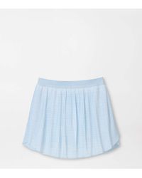 Peter Millar - Mickey Bunker Stripes Micro Pleat Skort - Lyst