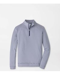 Peter Millar - Perth Sugar Stripe Performance Quarter-Zip - Lyst