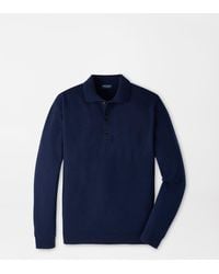 Peter Millar - Artisan Crafted Cashmere Polo Jumper - Lyst