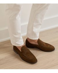 Peter Millar - Madison Suede Penny Loafer - Lyst