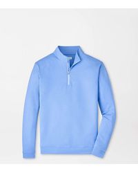 Peter Millar - Perth Basketweave Performance Quarter-Zip - Lyst