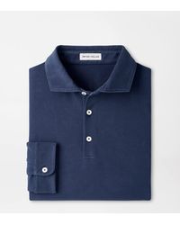 Peter Millar - Crown Flex Cotton Long-Sleeve Polo - Lyst