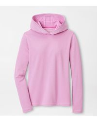 Peter Millar - Sugar Stripe Pine Performance Hoodie - Lyst