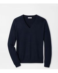 Peter Millar - Solarspun Sport Merino V-Neck Jumper - Lyst
