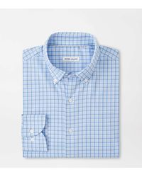 Peter Millar - Calvin Crown Lite Cotton-Stretch Shirt - Lyst