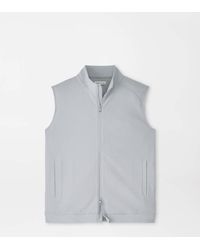 Peter Millar - Cradle Piqué Performance Full-Zip Gilet - Lyst
