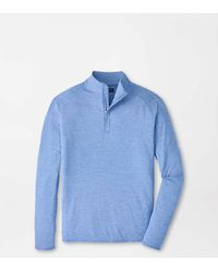 Peter Millar - Stealth Stripe Performance Quarter-Zip - Lyst