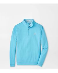 Peter Millar - Crown Seal Perth Mélange Performance Quarter-Zip - Lyst