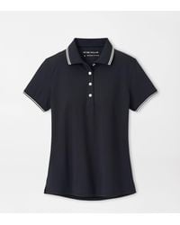 Peter Millar - Canterbury Tipped Sport Mesh Short-Sleeve Polo - Lyst