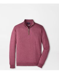 Peter Millar - Excursionist Flex Quarter-Zip Jumper - Lyst