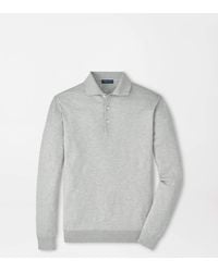 Peter Millar - Mariner Sea Island Cotton Jumper Polo - Lyst