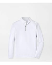 Peter Millar - Perth Basketweave Performance Quarter-Zip - Lyst