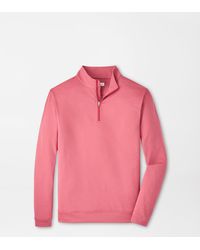 Peter Millar - Perth Mélange Performance Quarter-Zip - Lyst