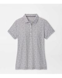 Peter Millar - Courtside Charm Short-Sleeve Jersey Polo - Lyst