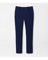 Peter Millar - Bingham High Stretch Bonded Ankle Trouser - Lyst