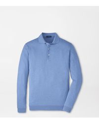Peter Millar - Mariner Sea Island Cotton Jumper Polo - Lyst