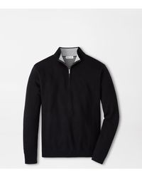 Peter Millar - Coolspun Lite Cotton Quarter-Zip Jumper - Lyst