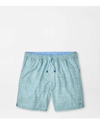 Peter Millar - Seaside Shade Swim Trunk - Lyst