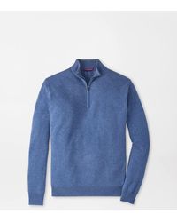 Peter Millar - 25Th Anniversary Cashmere Quarter-Zip Jumper - Lyst