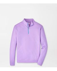 Peter Millar - Perth Basketweave Performance Quarter-Zip - Lyst