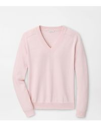 Peter Millar - Solarspun Sport Merino V-Neck Jumper - Lyst