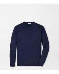 Peter Millar - Coolspun Lite Textured Crewneck Jumper - Lyst