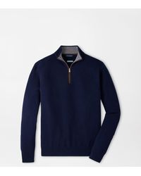 Peter Millar - Artisan Crafted Cashmere Flex Quarter-Zip - Lyst