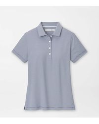 Peter Millar - Jubilee Short-Sleeve Button Polo - Lyst