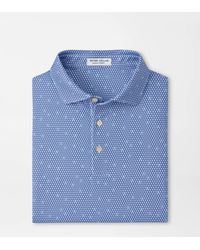 Peter Millar - Geo Skull Performance Jersey Polo - Lyst