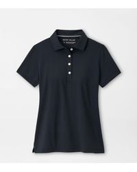 Peter Millar - Short Sleeve Button Polo - Lyst