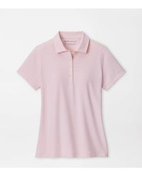 Peter Millar - Harbour Stripe Short-Sleeve Jersey Polo - Lyst
