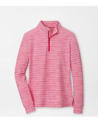 Peter Millar - Bunker Stripes Perth Performance Quarter-Zip - Lyst