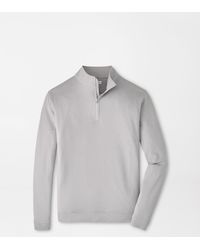 Peter Millar - Perth Mélange Performance Quarter-Zip - Lyst