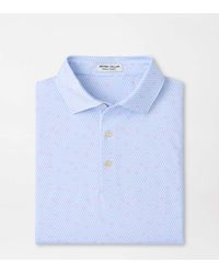 Peter Millar - Geo Skull Performance Jersey Polo - Lyst