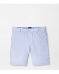 Peter Millar - Surge Linen-Blend Stripe Performance Short - Lyst