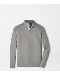 Peter Millar - Perth Mélange Performance Quarter-Zip - Lyst